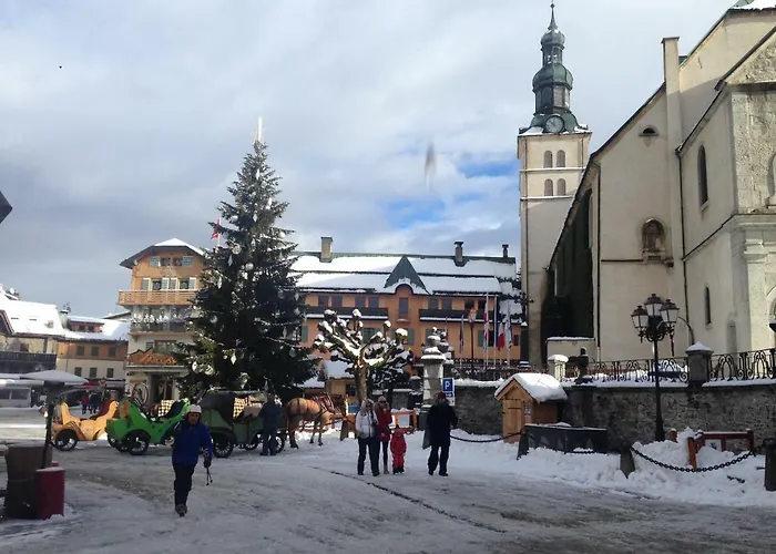 Lägenhet Hameau Des Pistes - Ski-in And Ski-out Megève