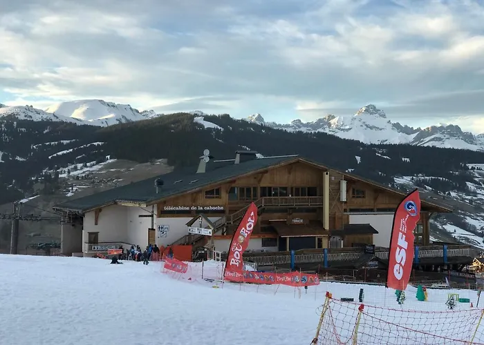 Hameau Des Pistes - Ski-in And Ski-out דירה מגב